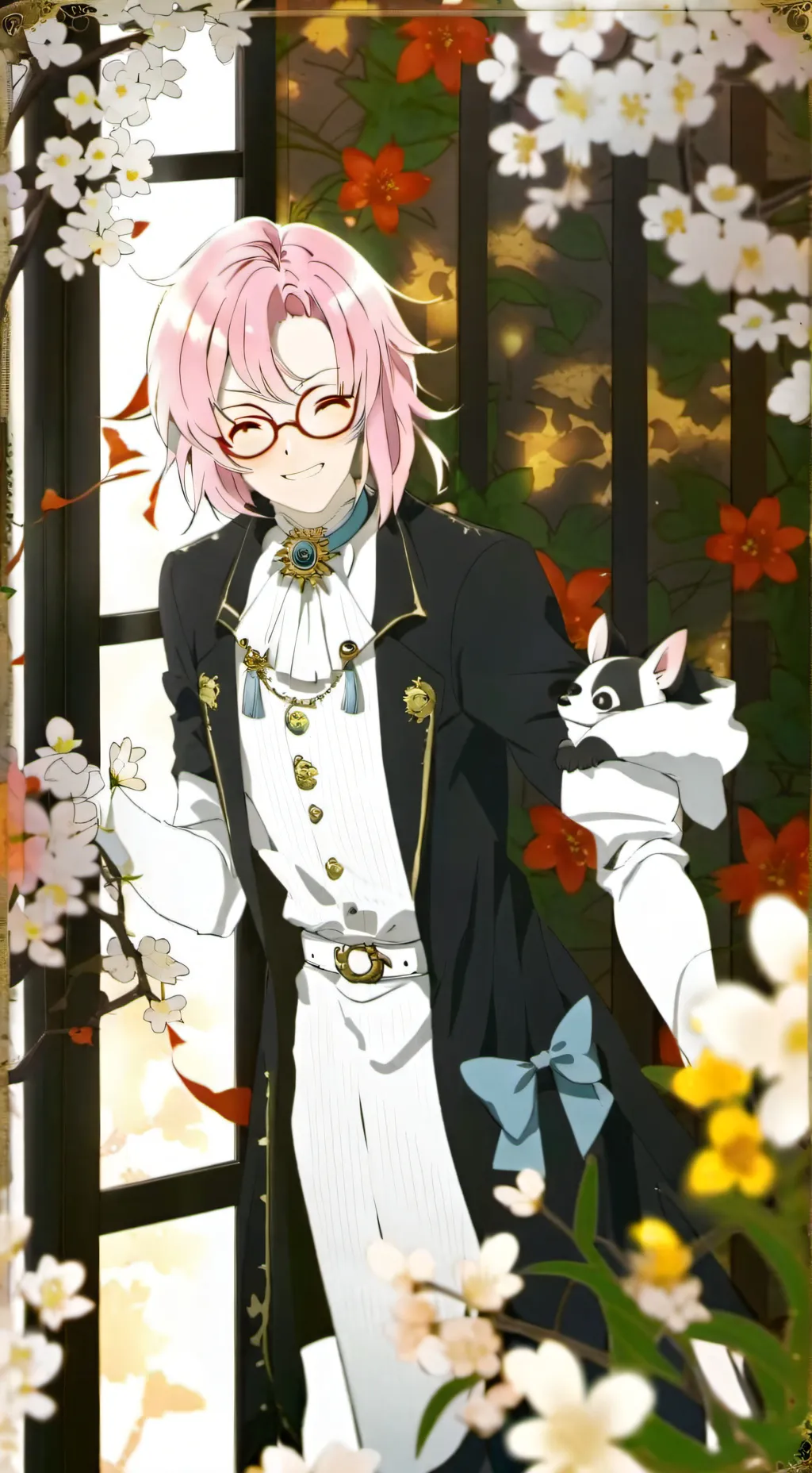 ai character: Nicolas  background