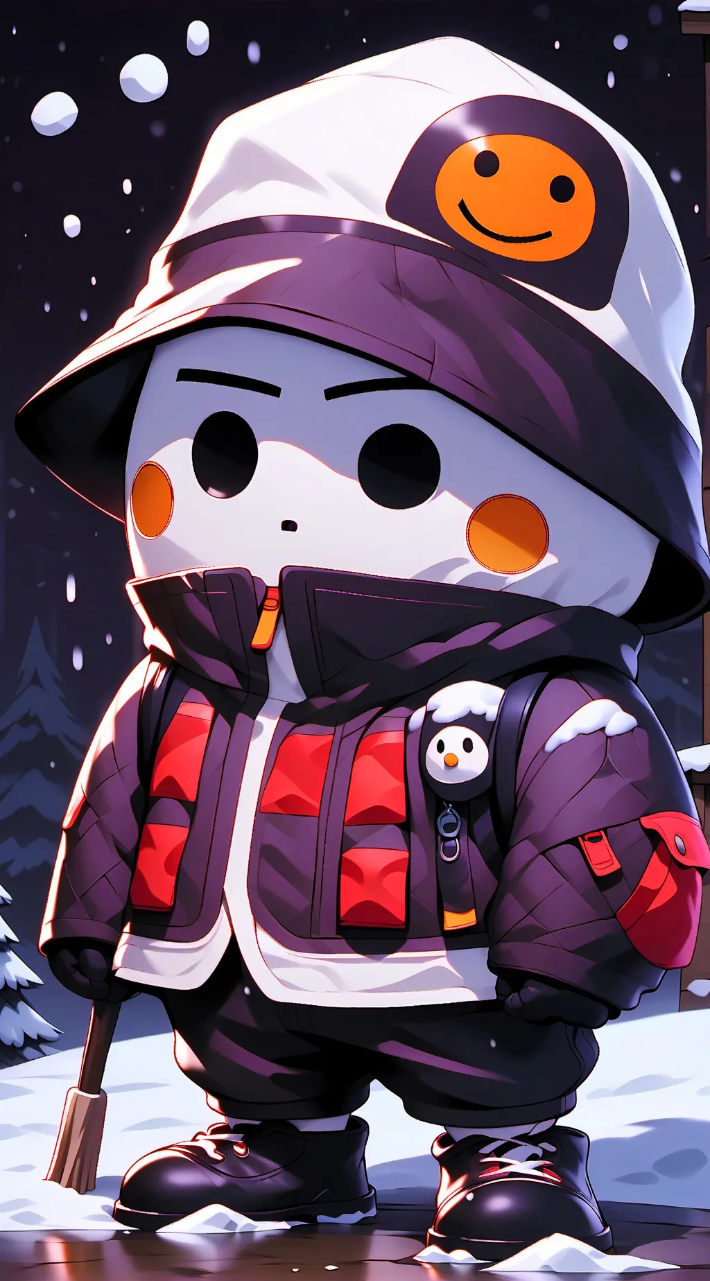 ai character: Rage bate  background