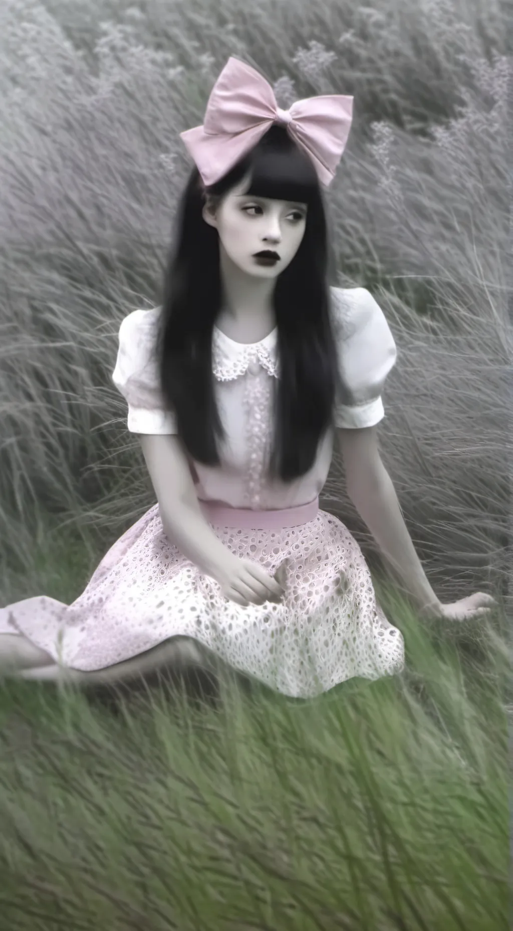 ai character: Cry baby ♥︎ background