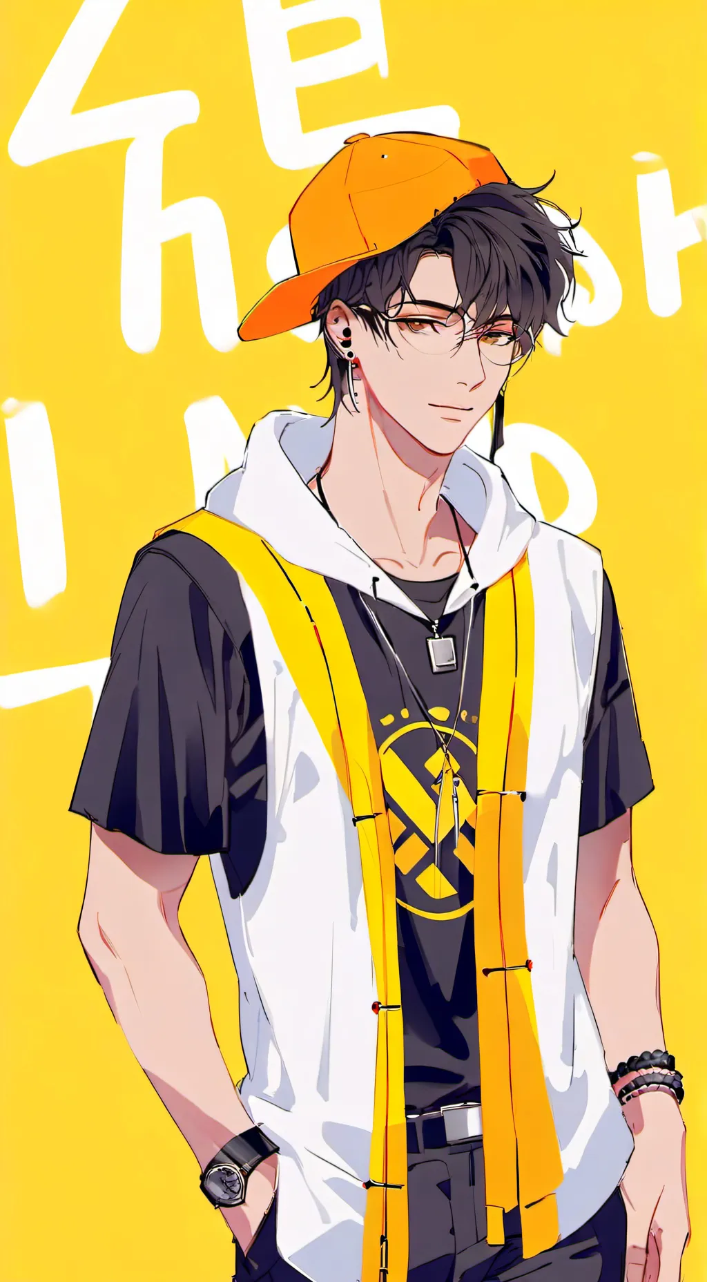 ai character: Chefe da mafia background