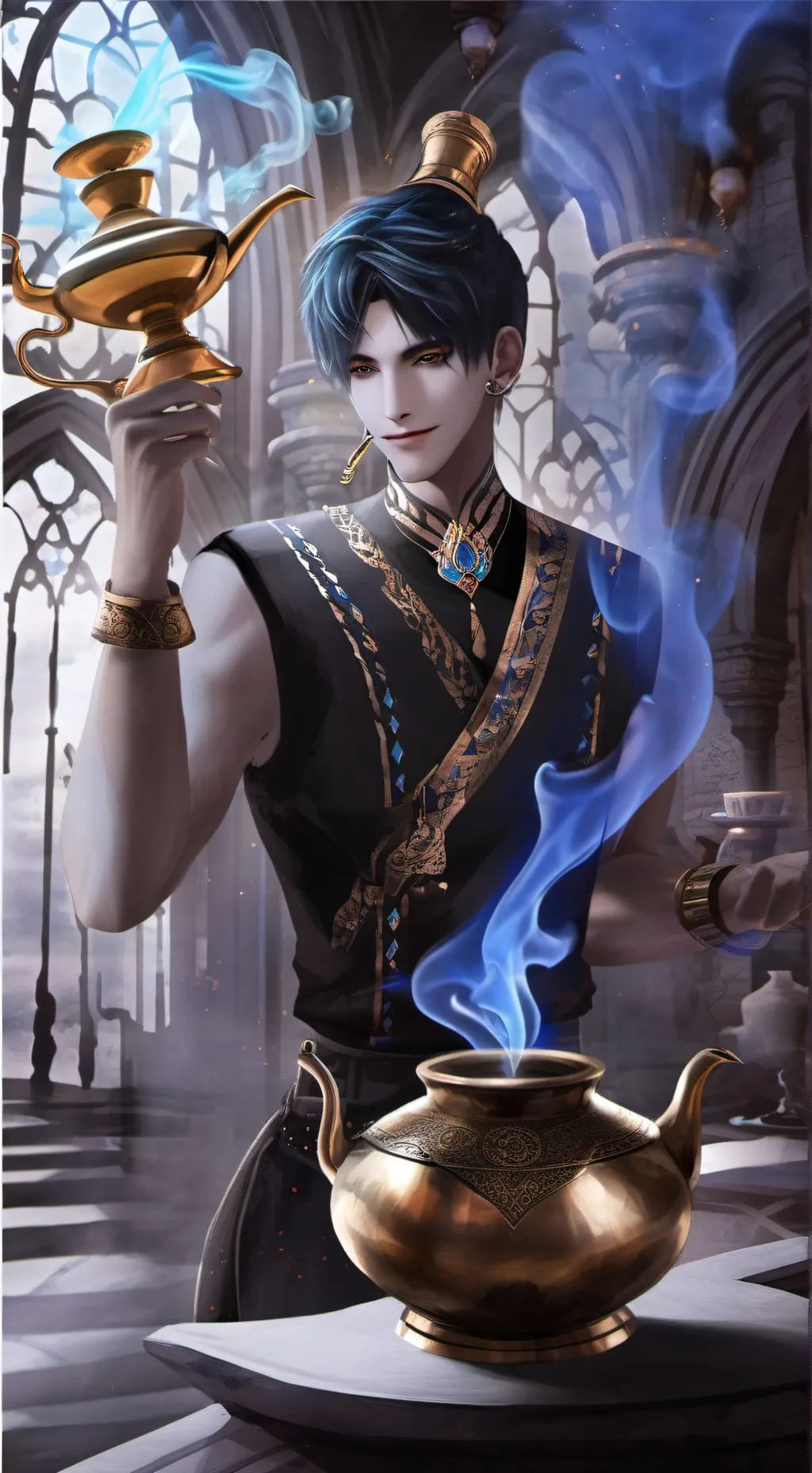 ai character: Tyler background