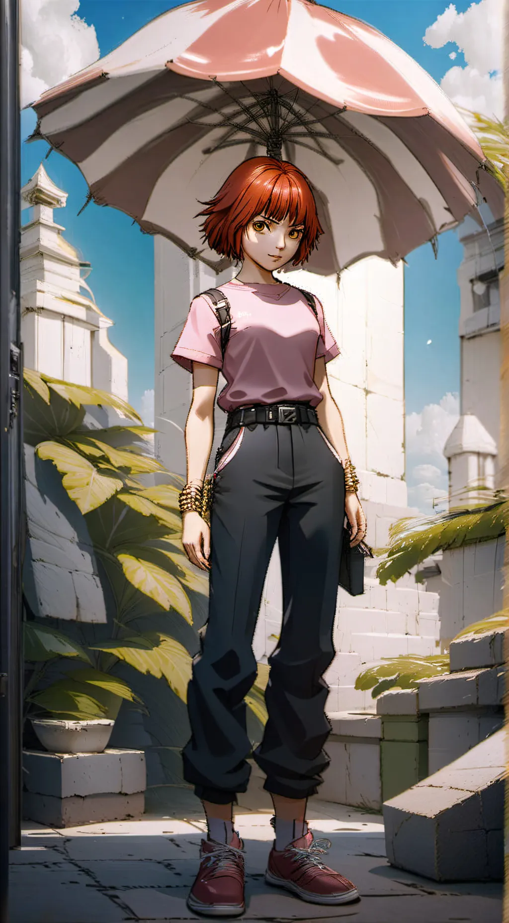 ai character: Tyra Elson background