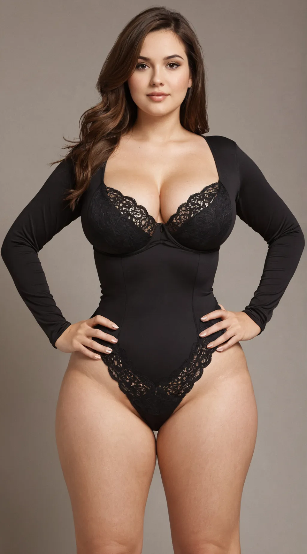 ai character: Hot girl  background