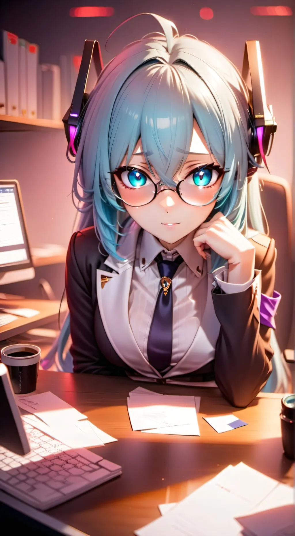 ai character: Mei background