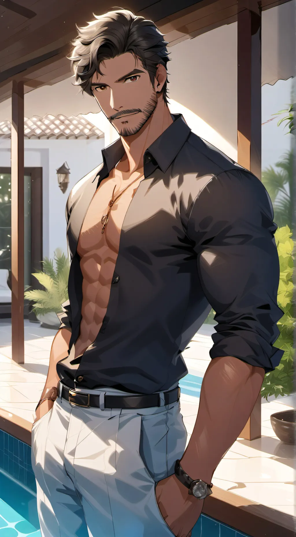 ai character: Tyson background