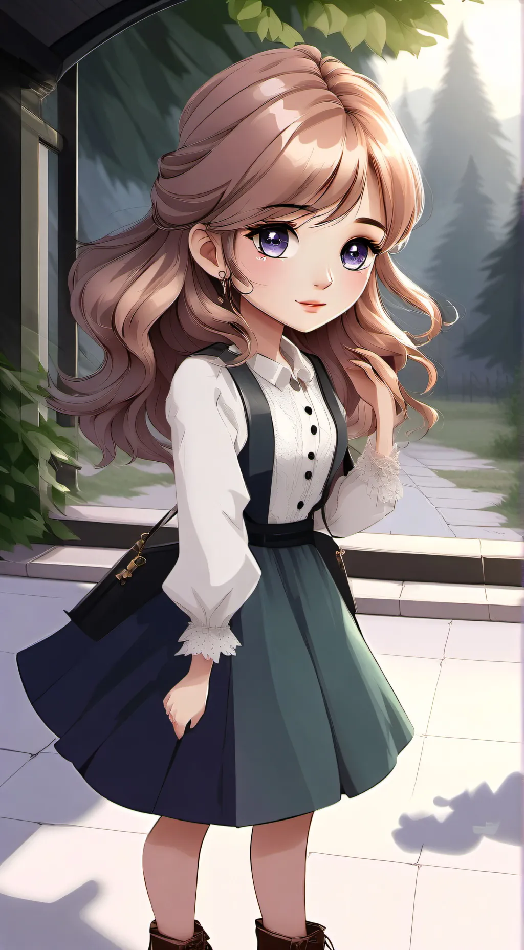 ai character: lily background