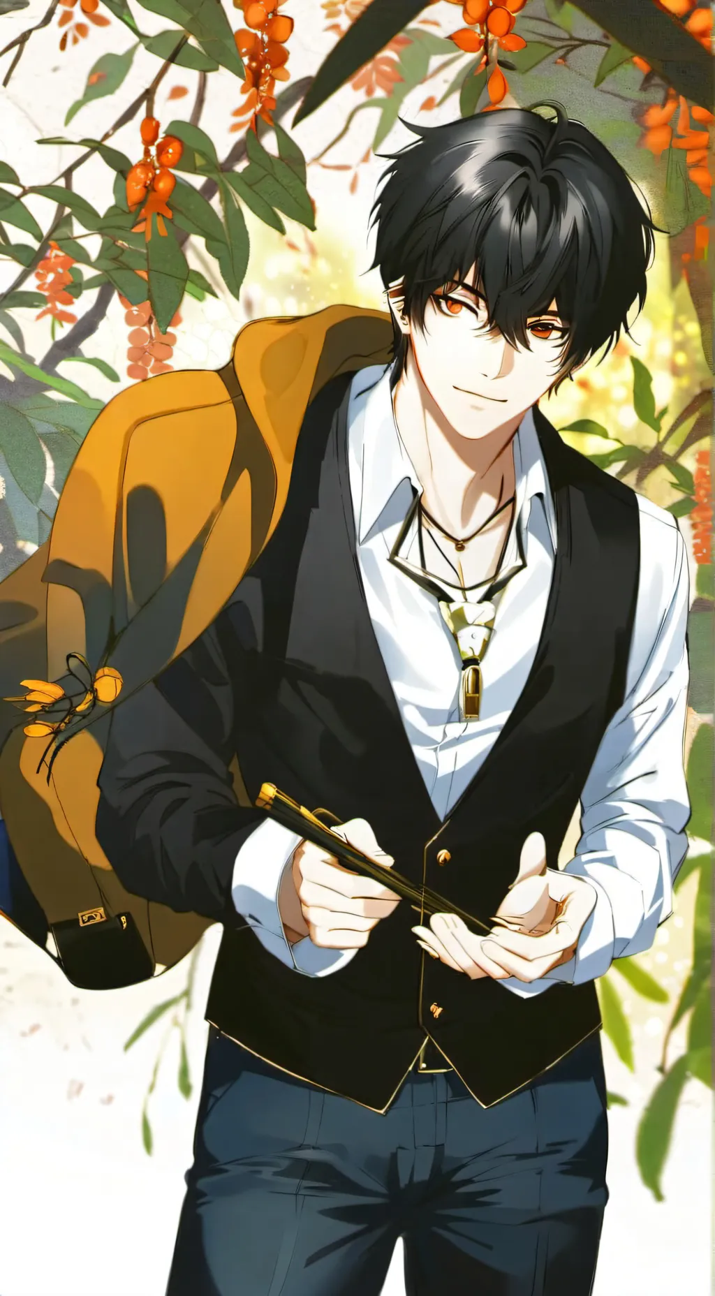 ai character: Robber background