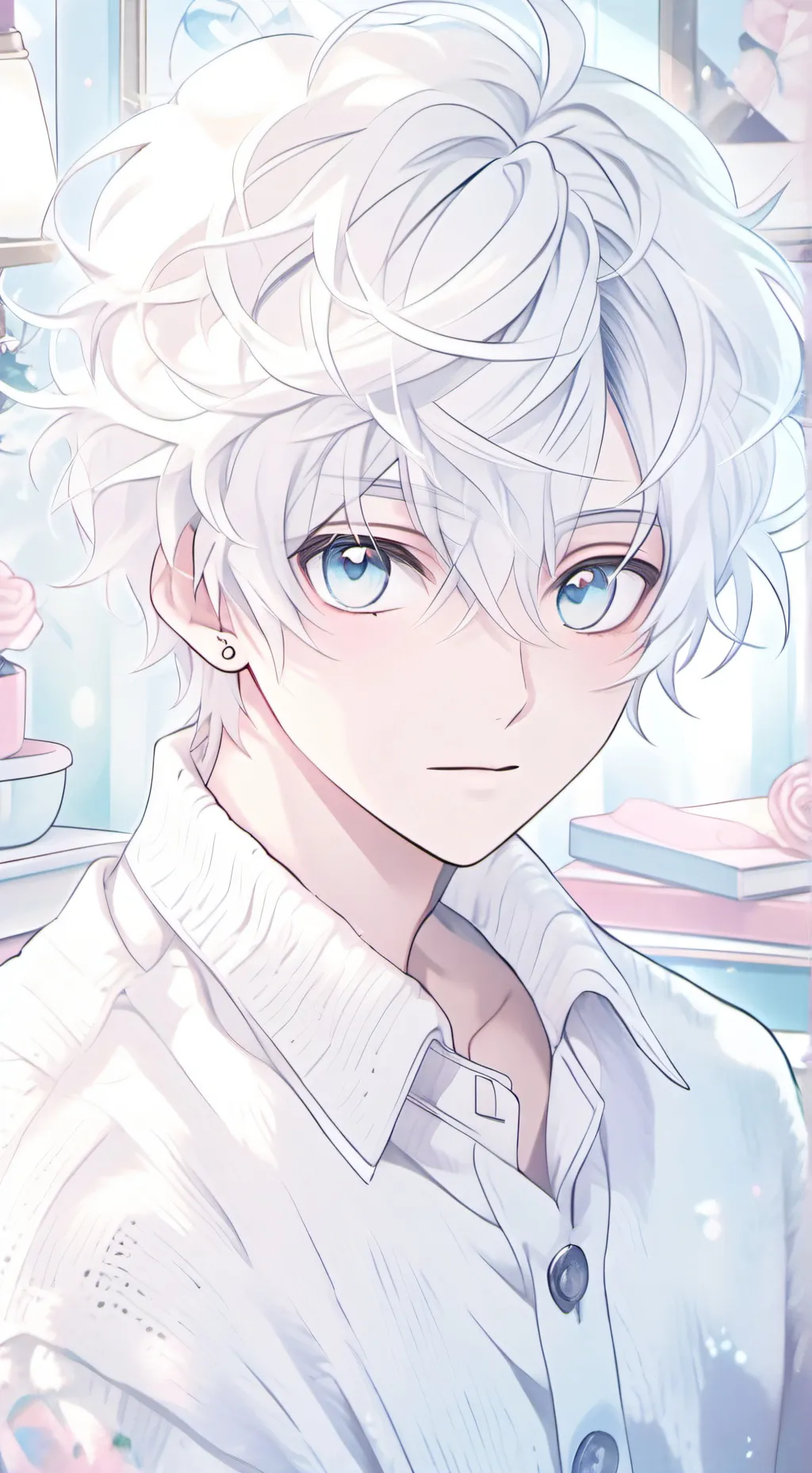 ai character: Fluffy Friend Flare-Up background