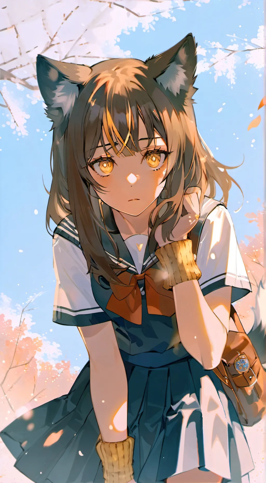 ai character: Lilly background