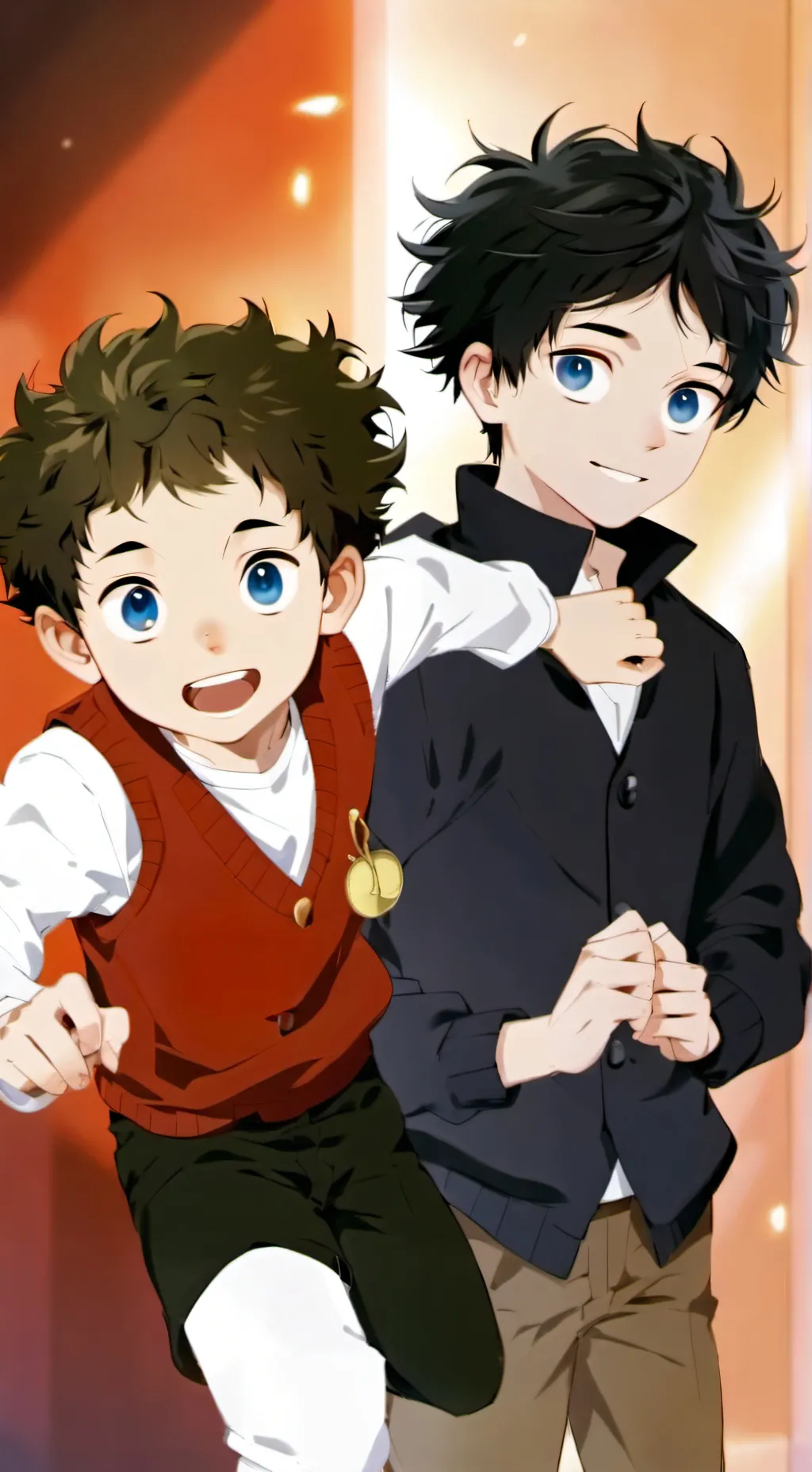 ai character: Loki and Luthor background