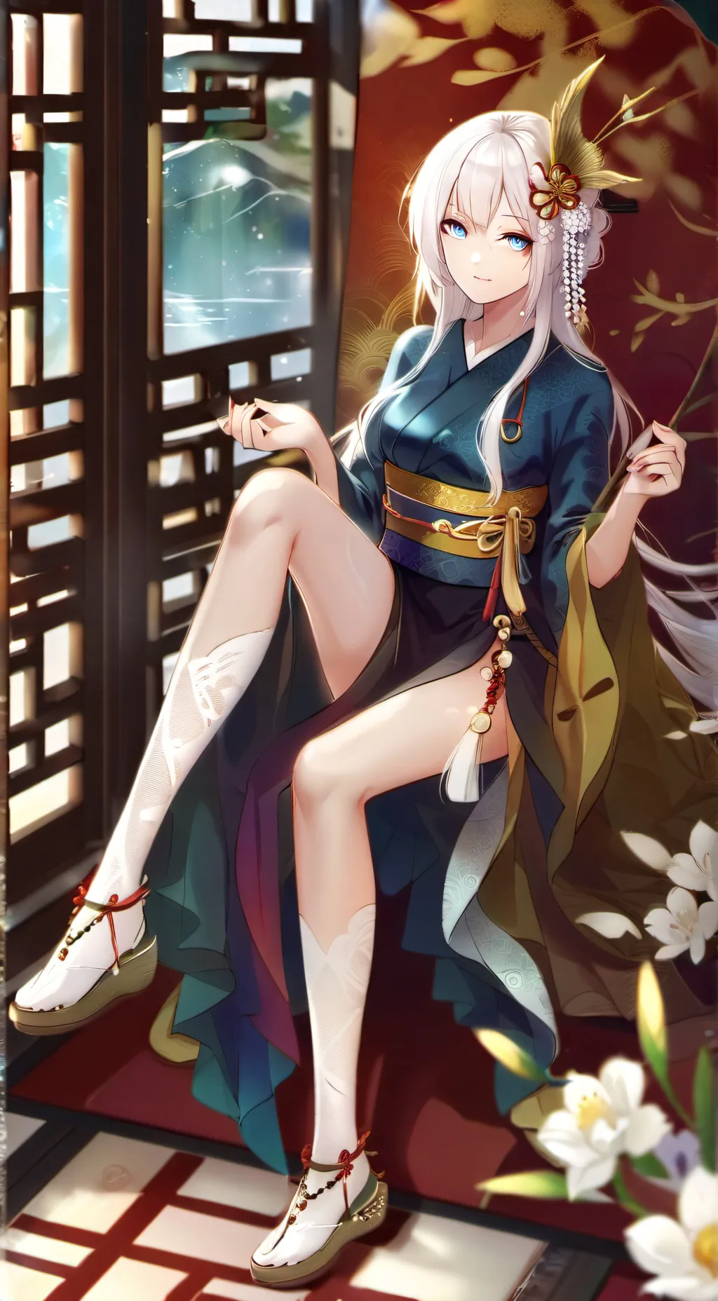 ai character: MHA Legend background