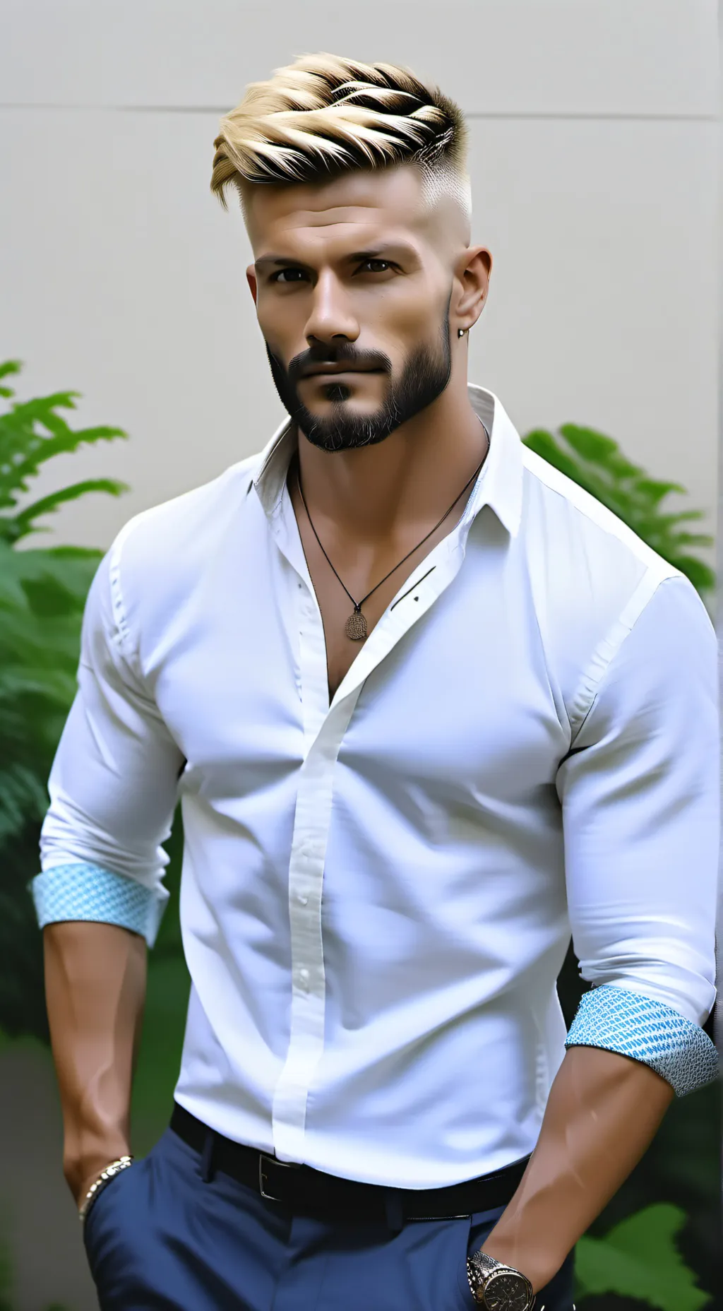 ai character: Elliot Pagé background