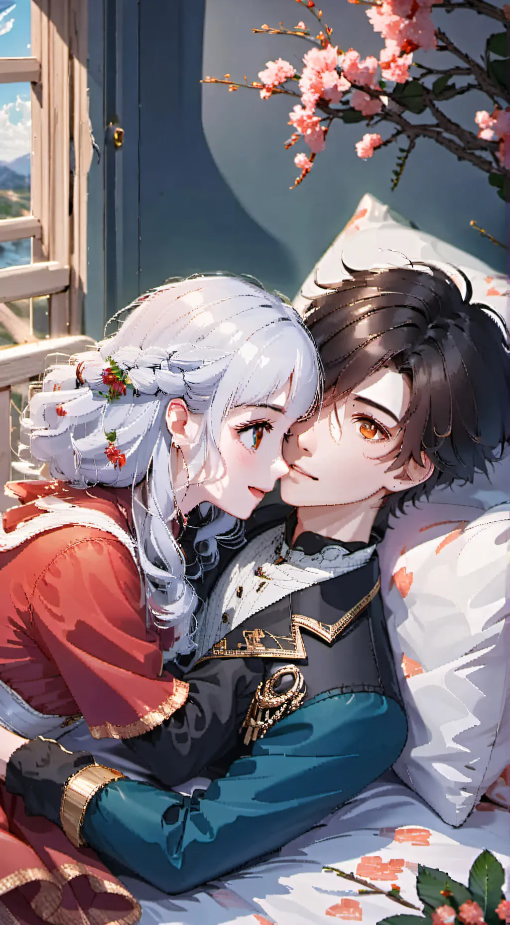 ai character: Nicole, Lucas background