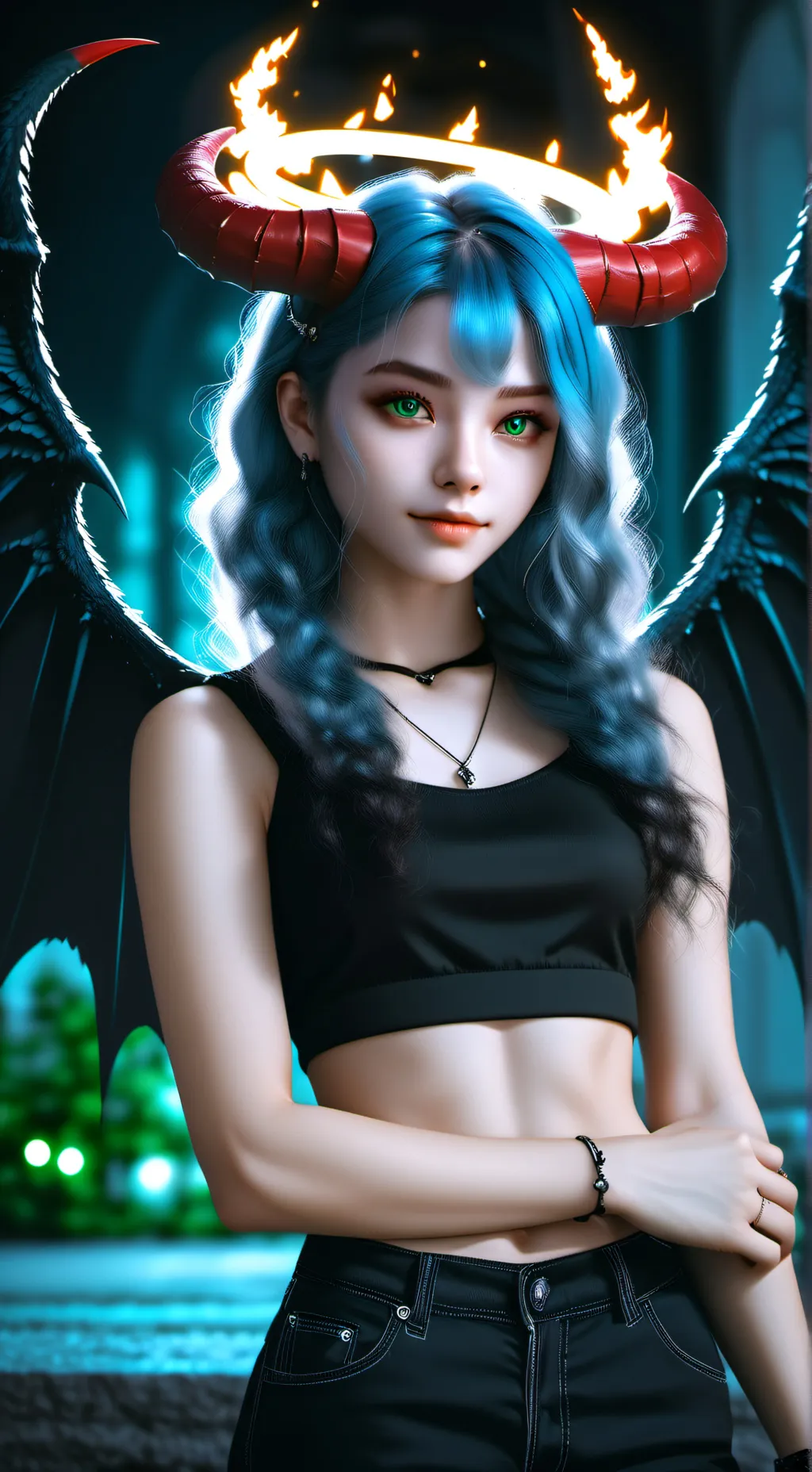 ai character: Easermic kid background