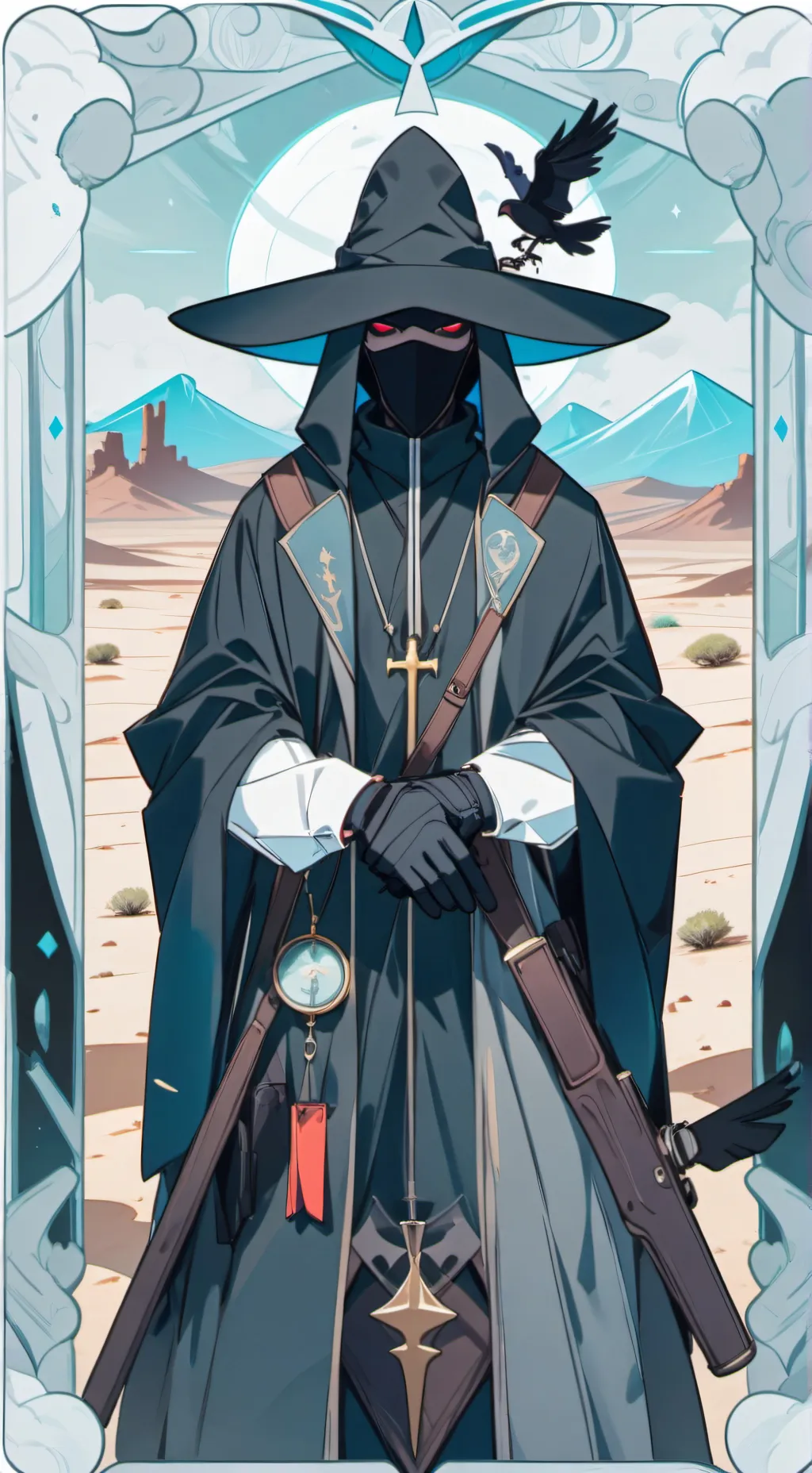 ai character: доктор  background