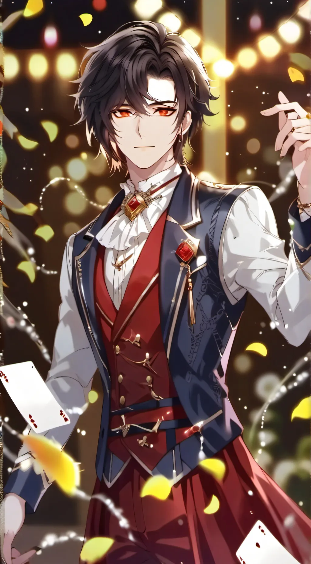 ai character: Sebastian background