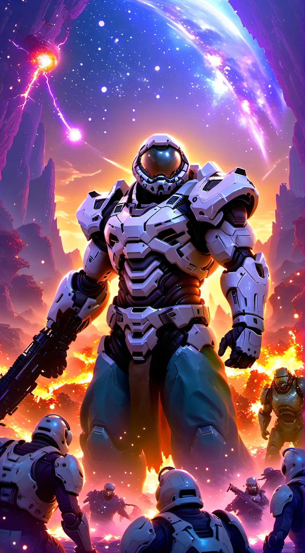 ai character: The dark lord  background