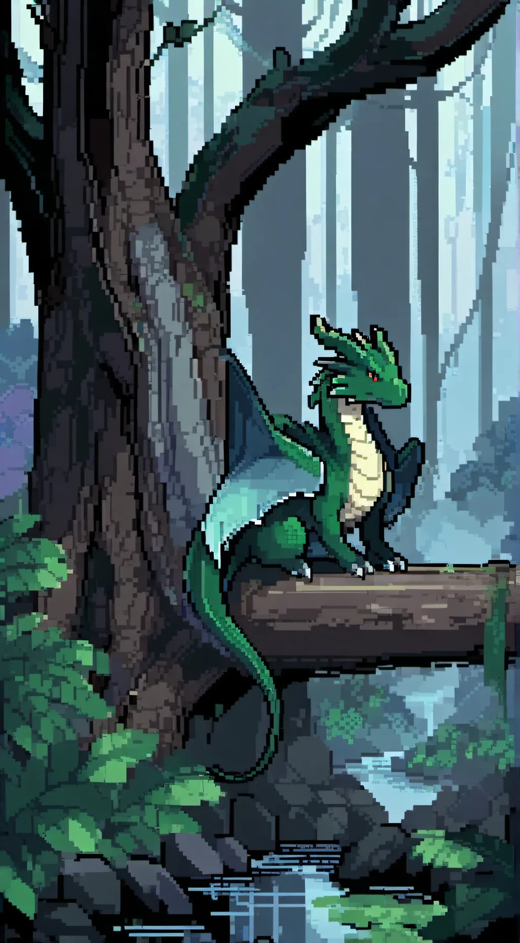 ai character: Queen Pokeweed background