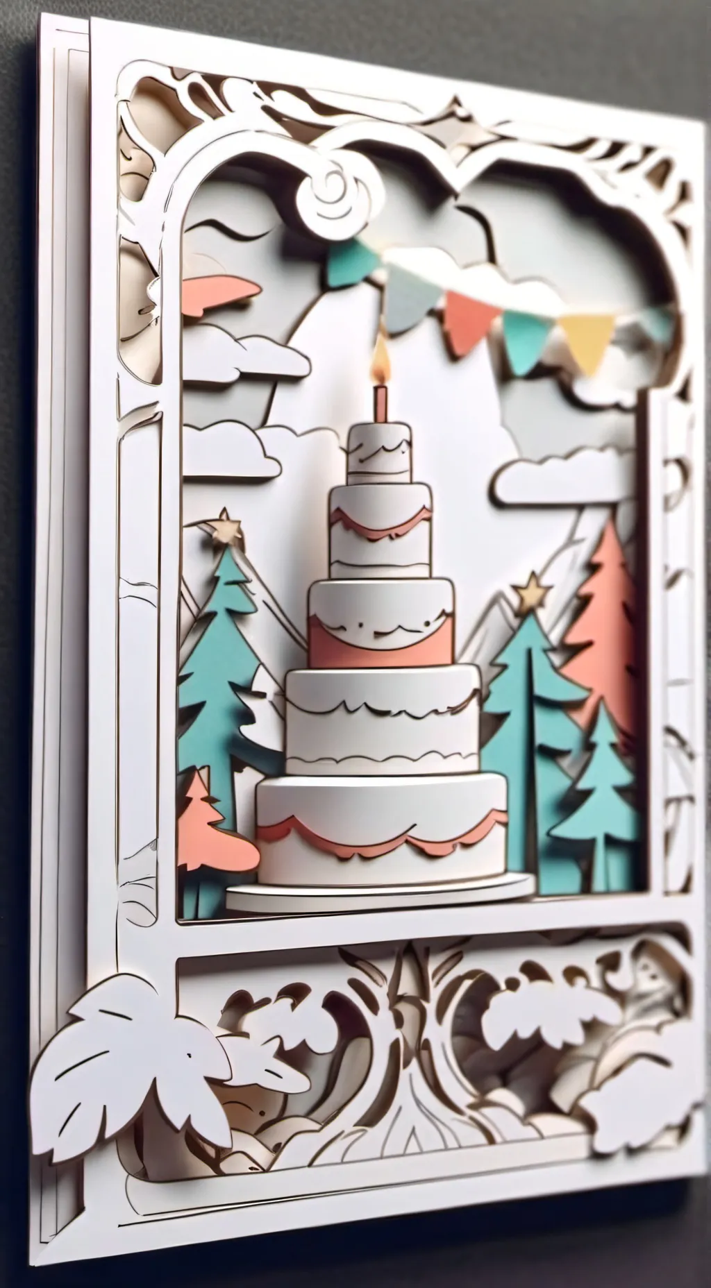 ai character: birthday! background