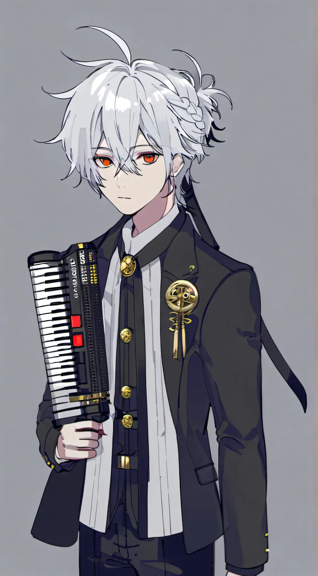 ai character: Sun and moon background