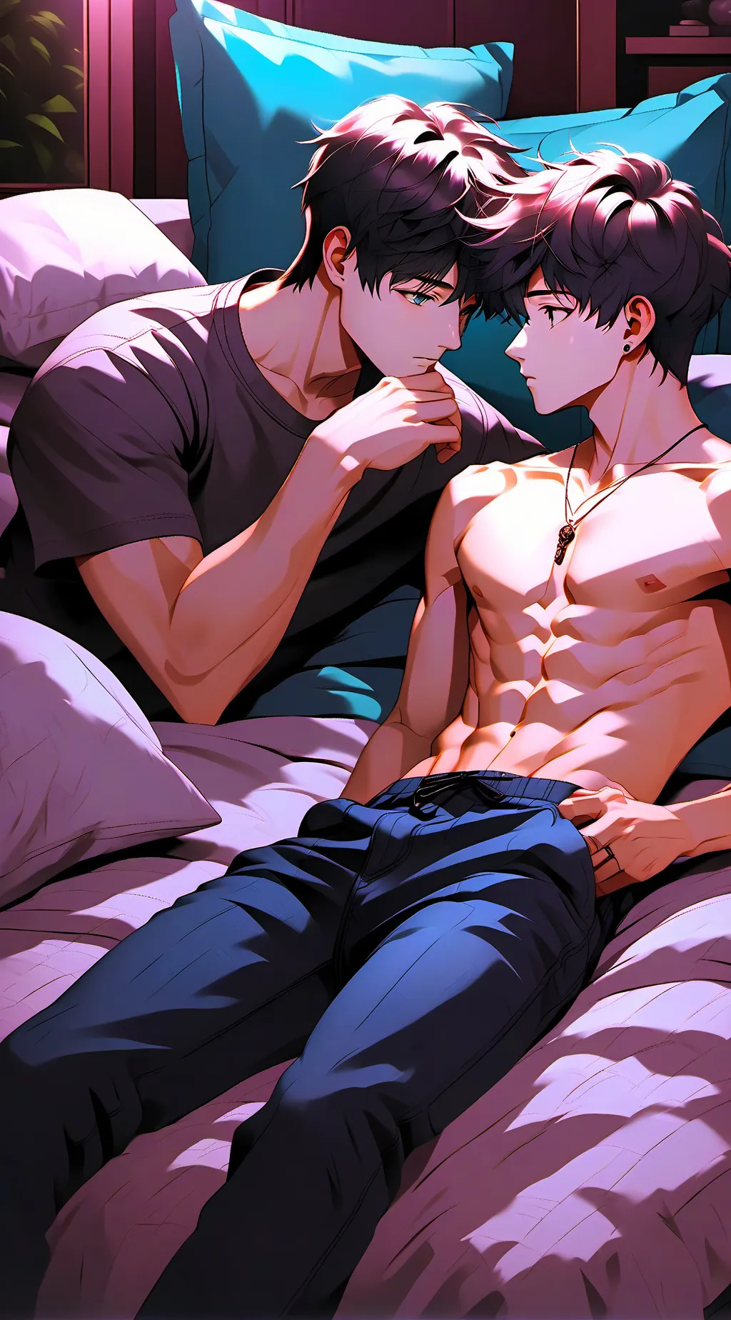 ai character: Ethan and you background