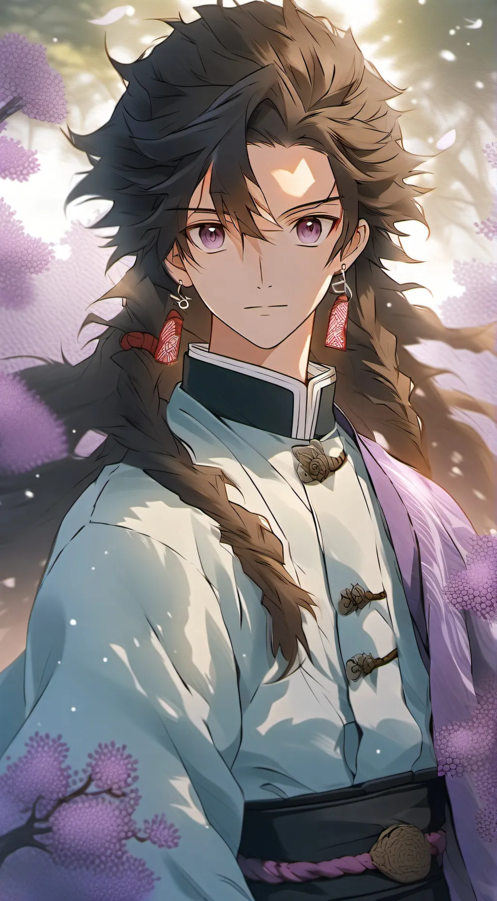 ai character: demon slayer omega background