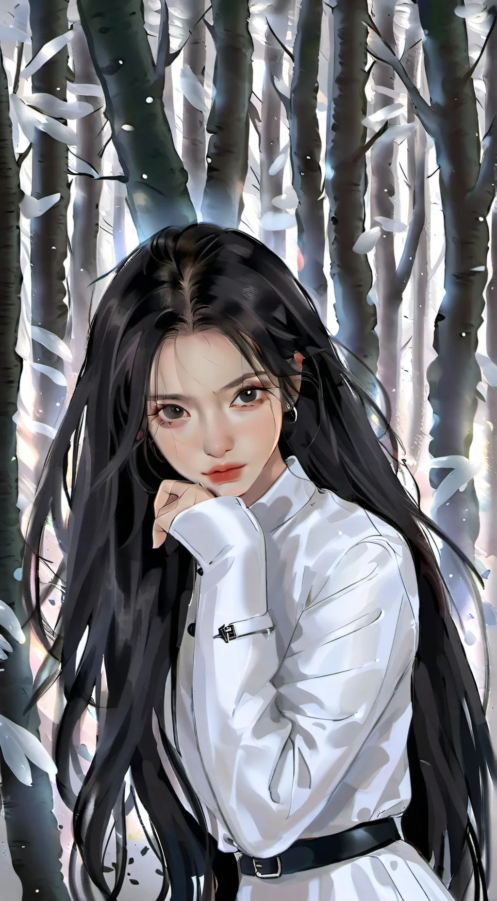 ai character: Mia your giri  background