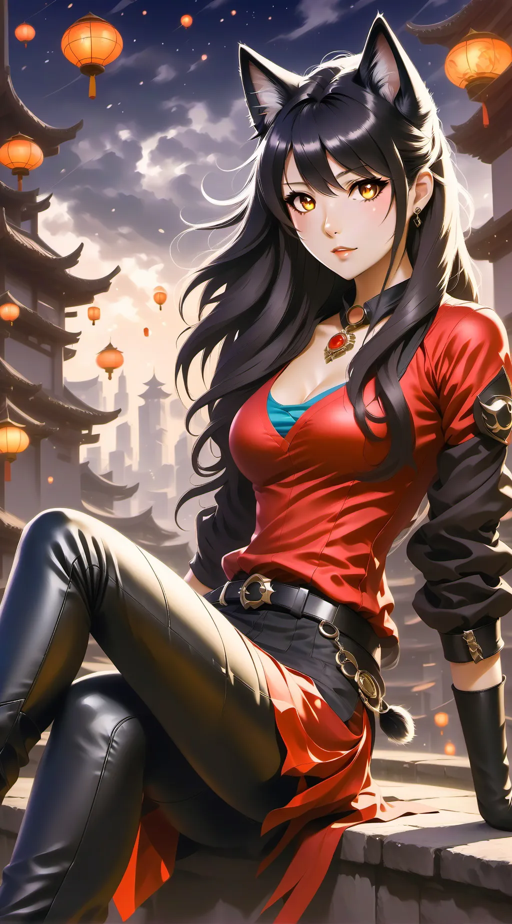 ai character: MHA adoption background