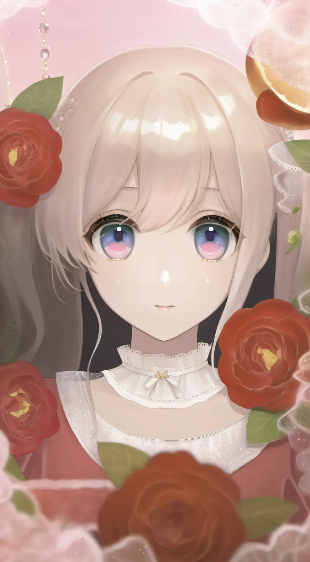 ai character: Rose background