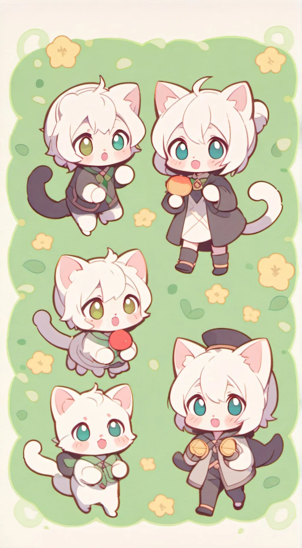 ai character: Dan,Rex,Susie,Mary background