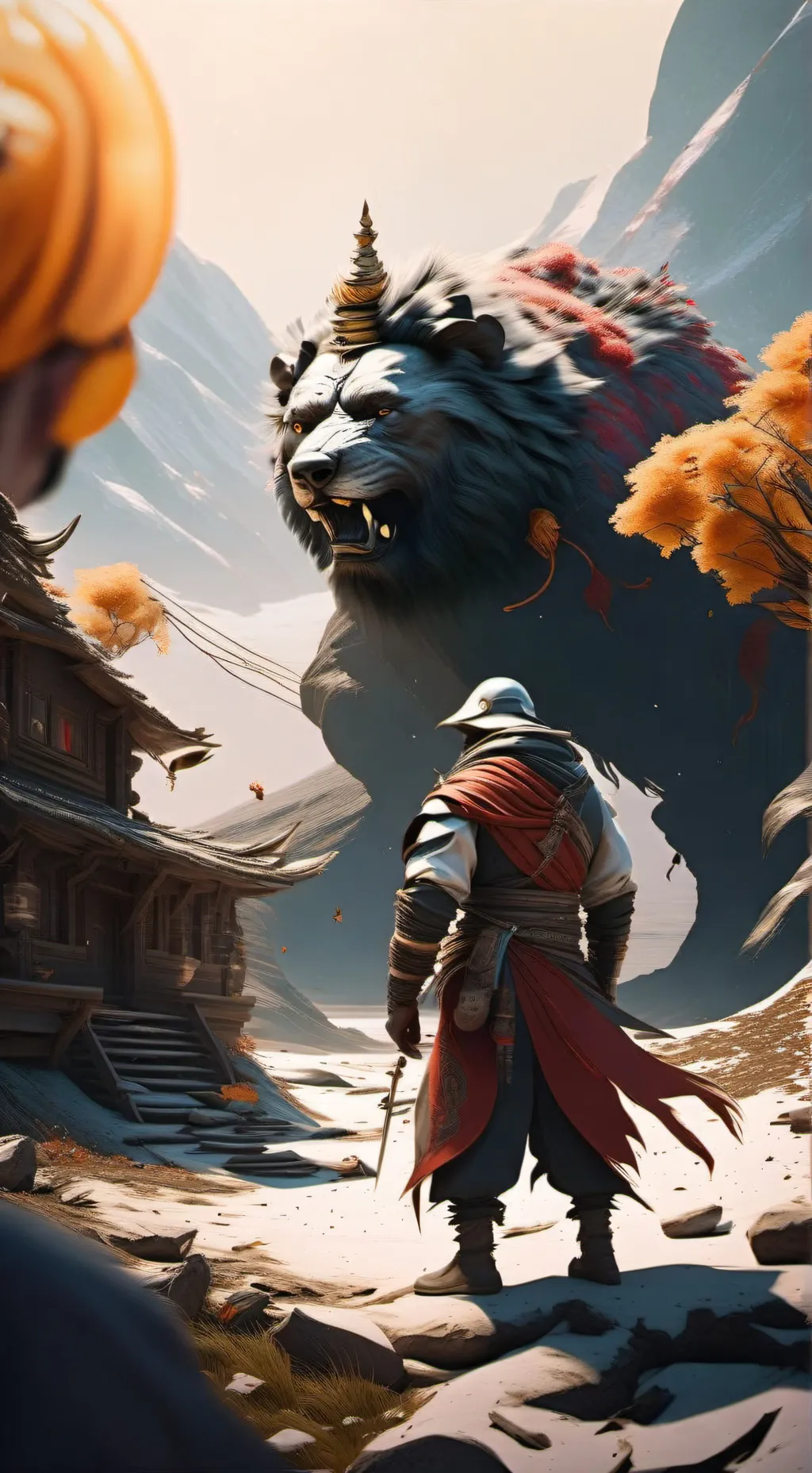 ai character: Charlie Charlie  background