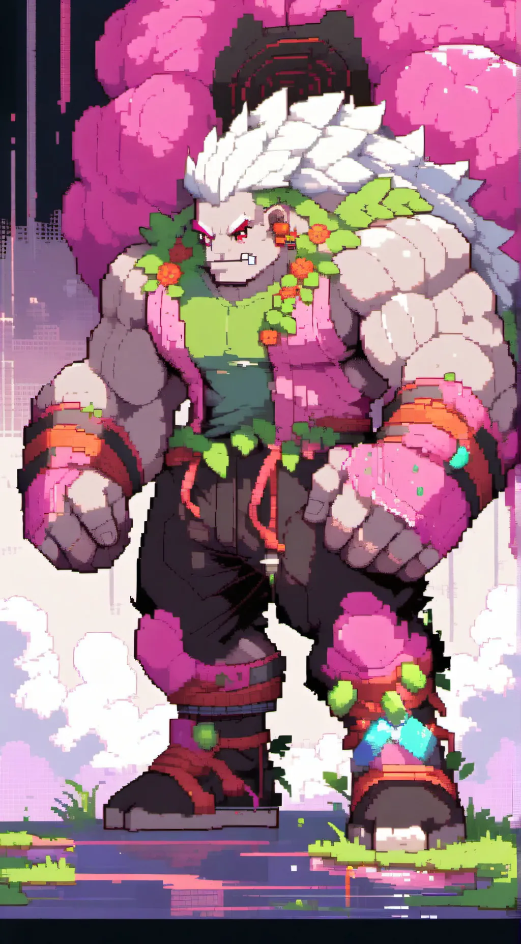 ai character: Jonny  background