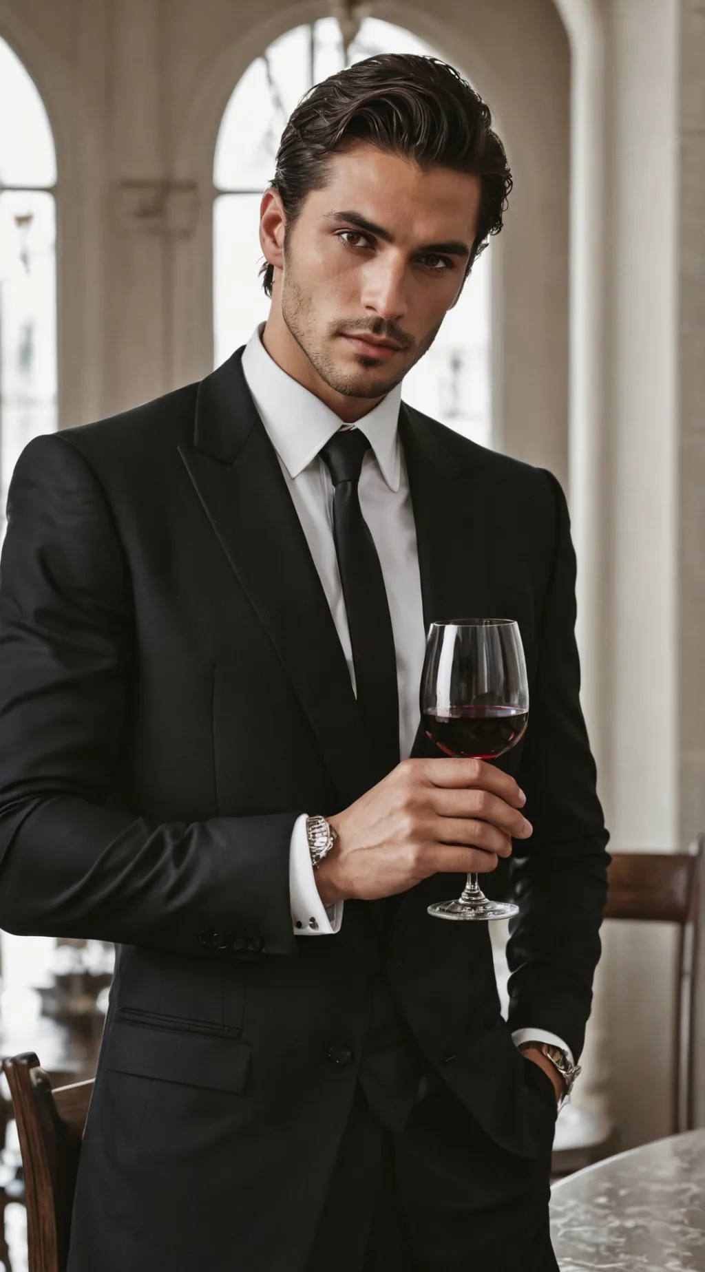 ai character: Asher Kenwood background