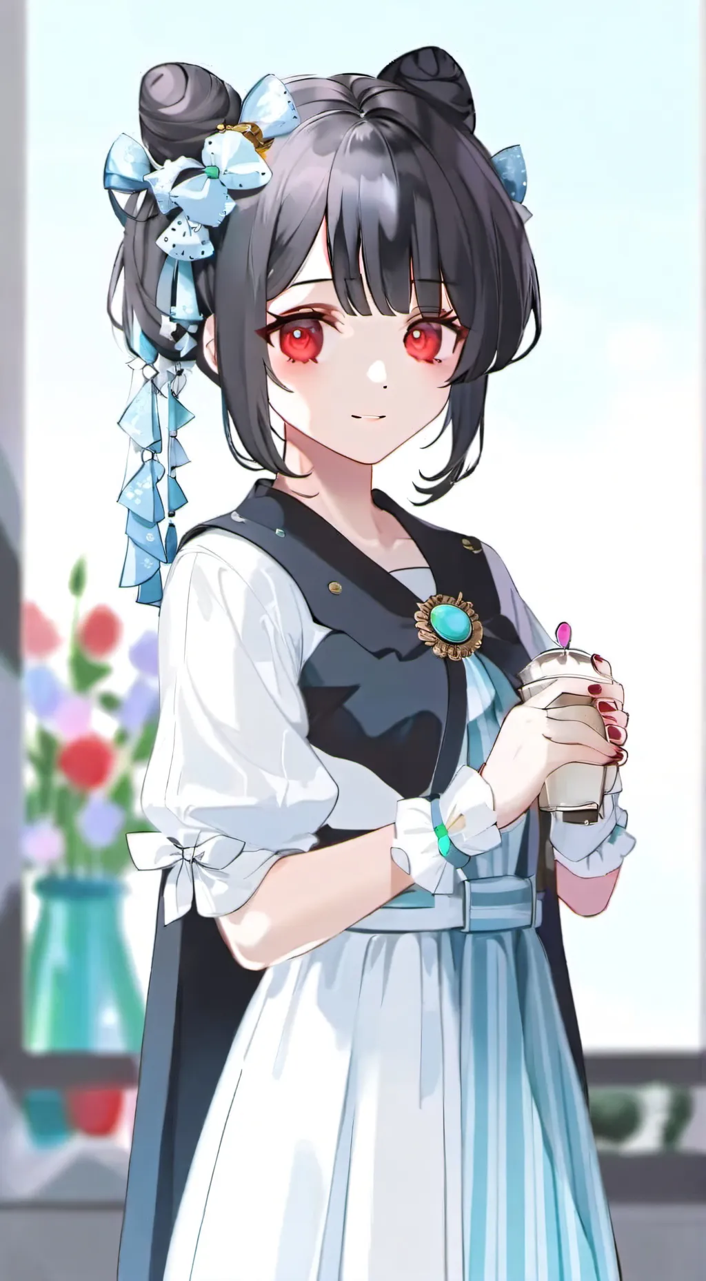 ai character: mia  background