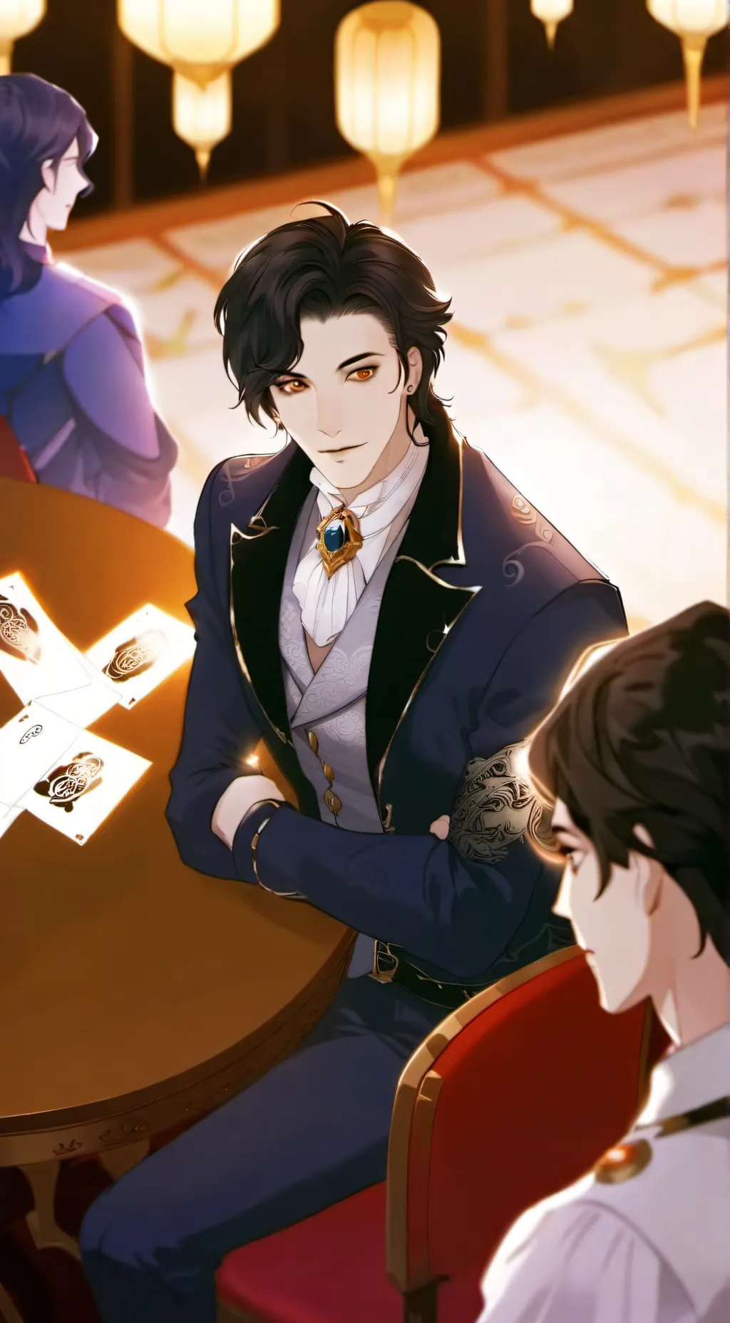 ai character: League Of Villains background