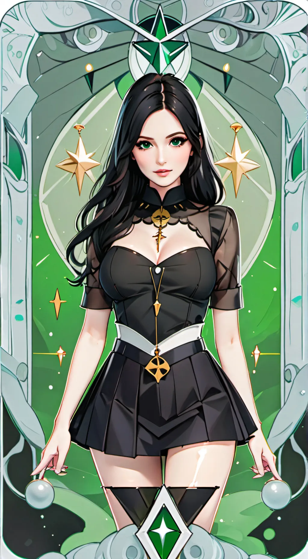 ai character: Erin Morgan  background