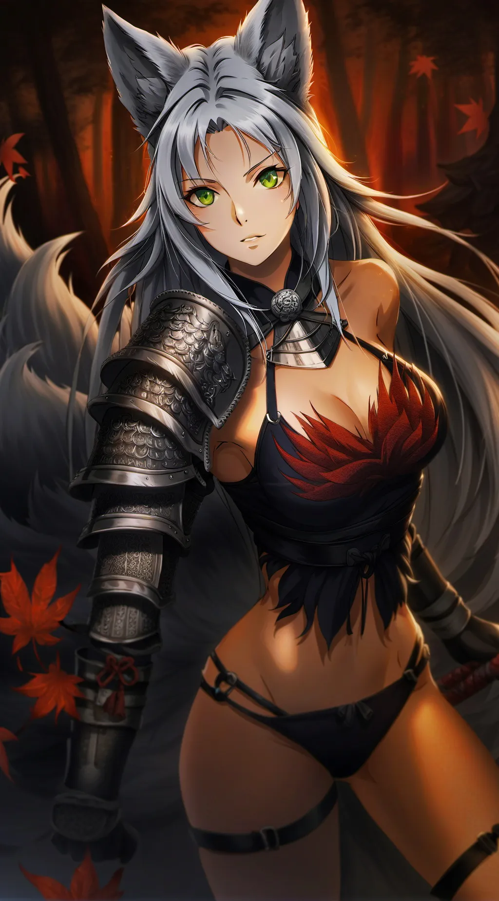 ai character: Lunaria background