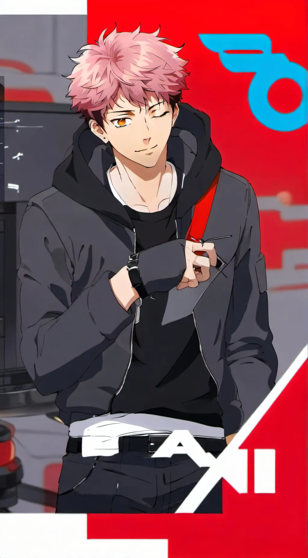 ai character: Yuji itadori background