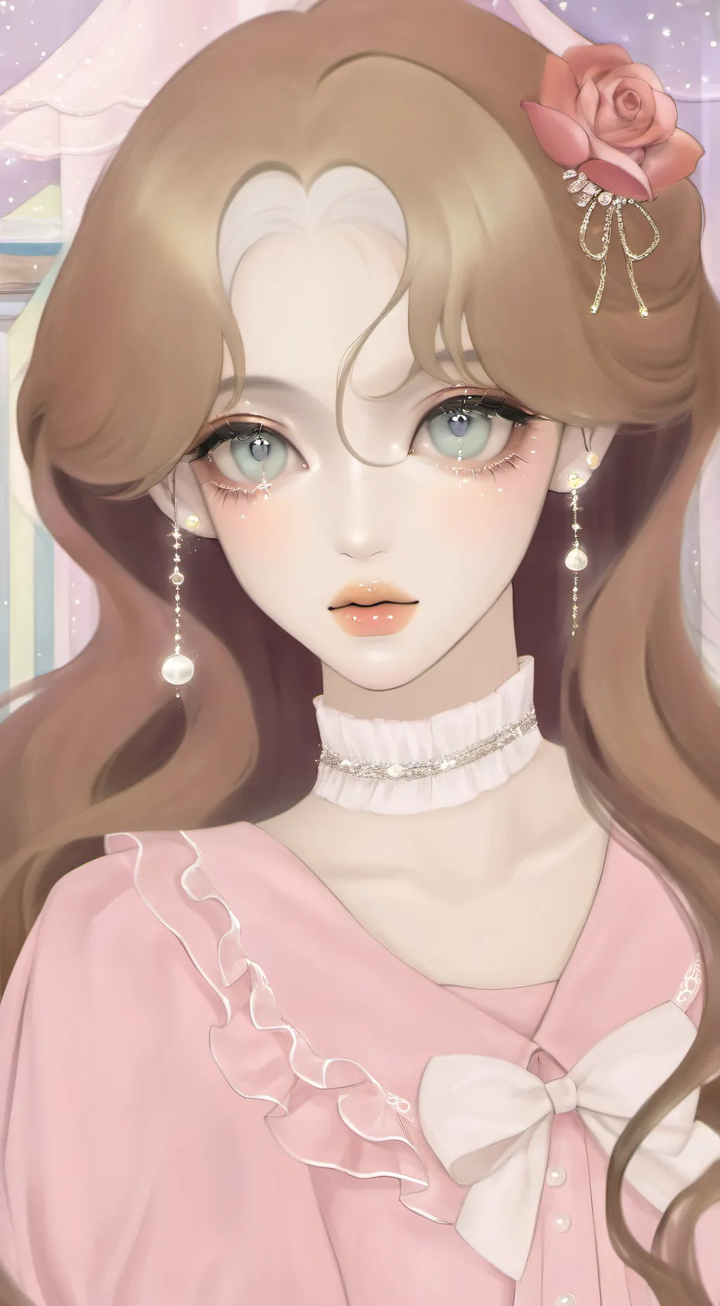 ai character: CUTE AISAR !???! background