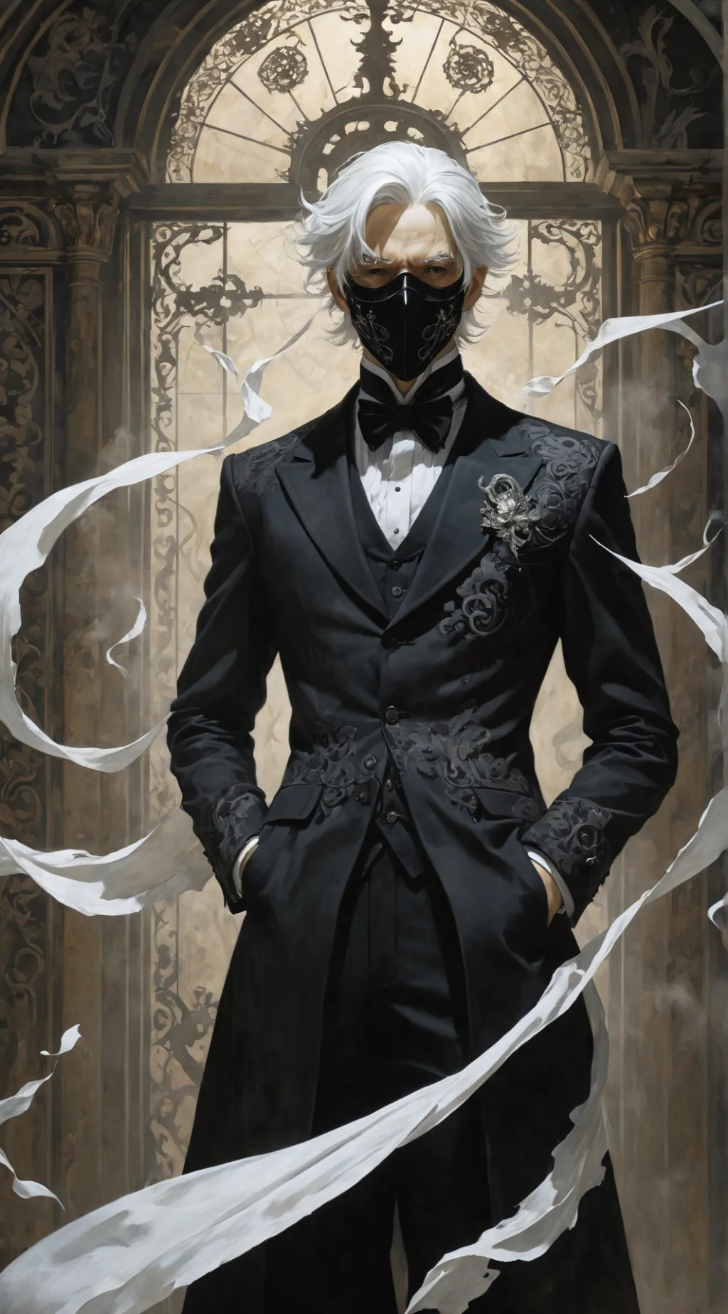 ai character: Shade background