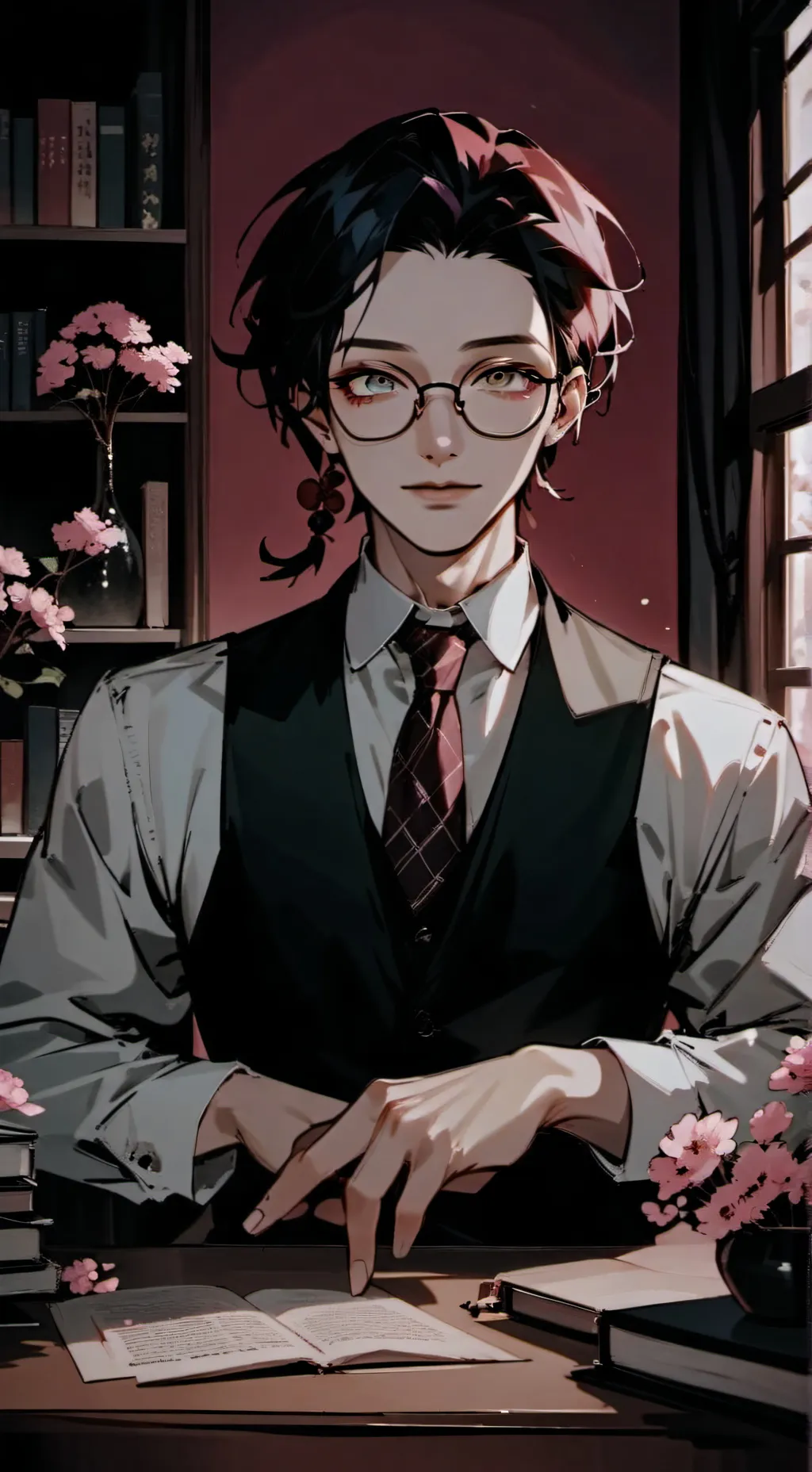 ai character: Kenji background