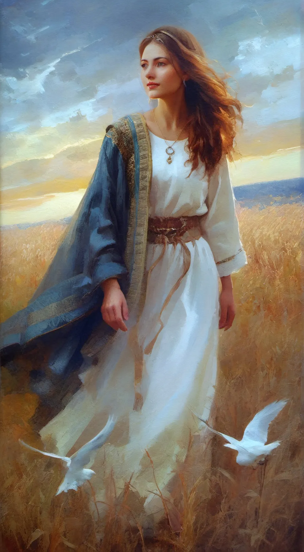 ai character: соня background