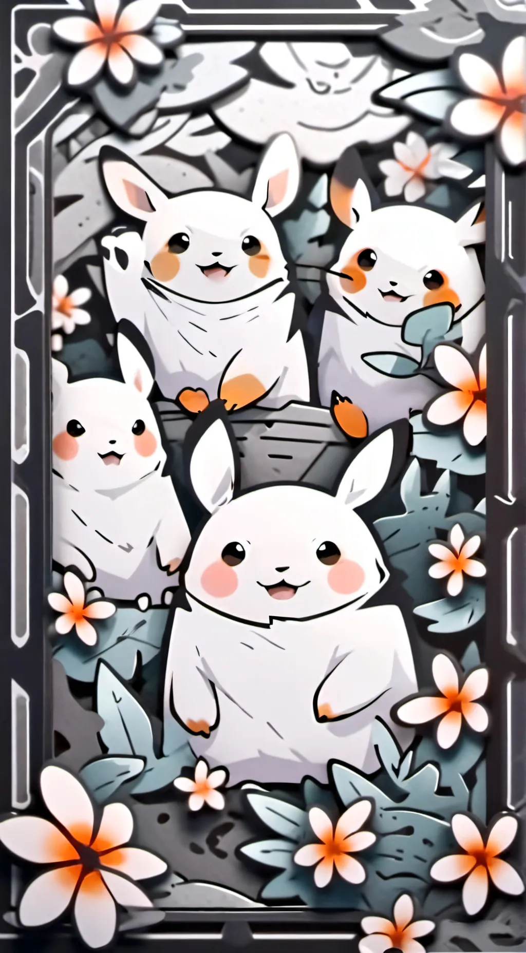 ai character: ☆smiling critte☆ background