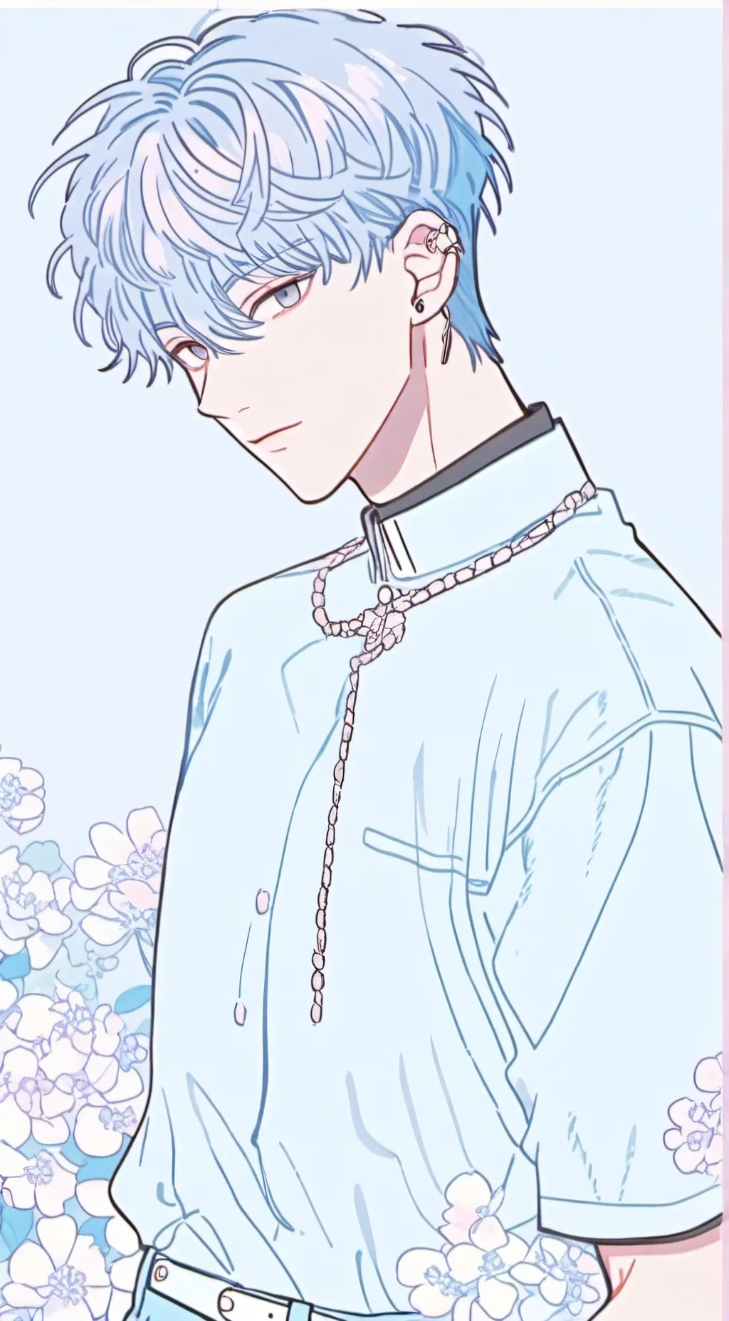 ai character: Damien background