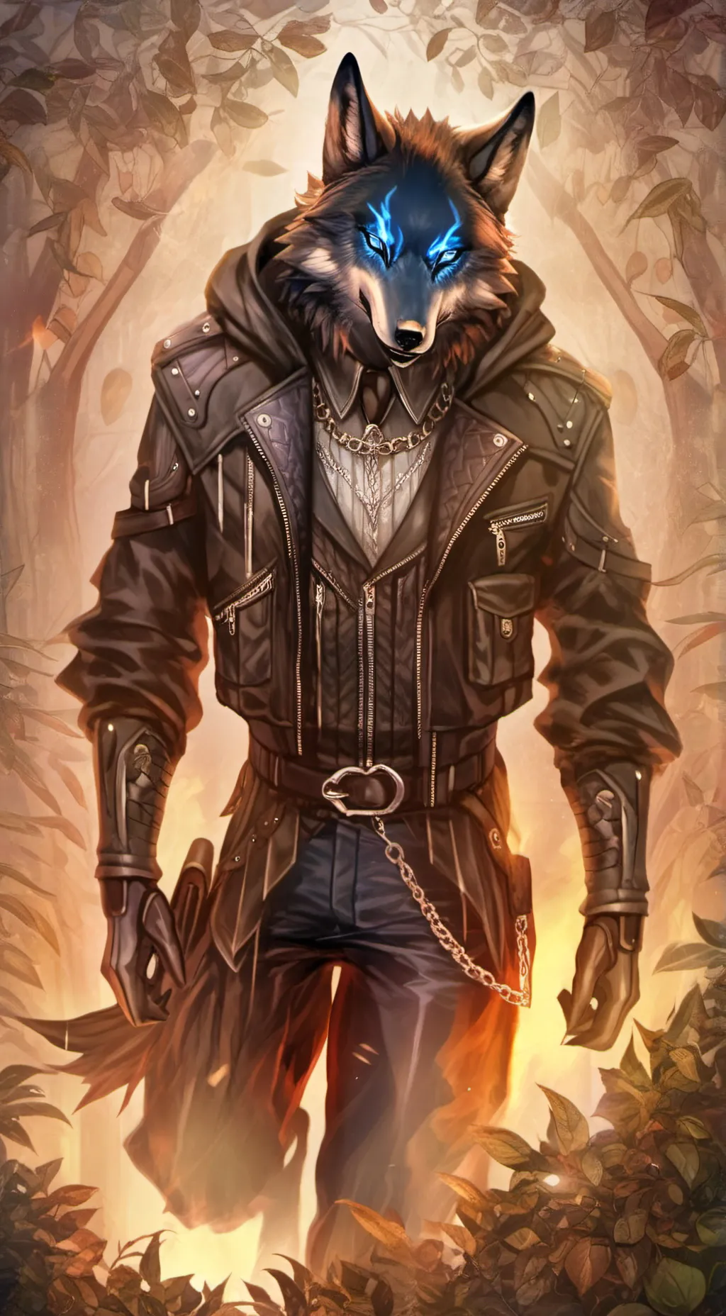 ai character: Phantom Veil background