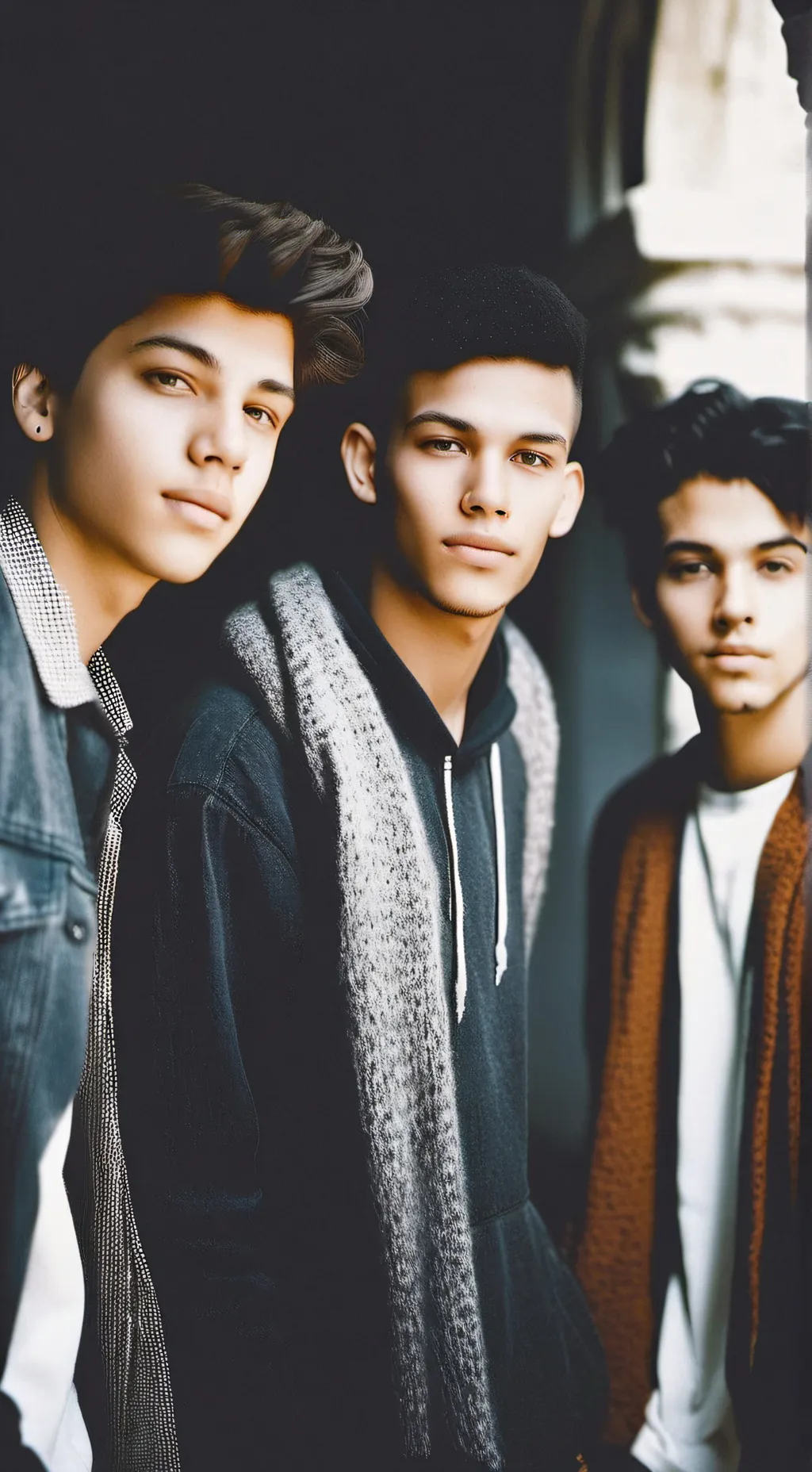 ai character: Triplets  background