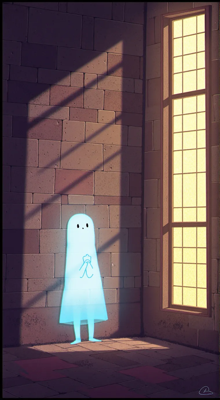 ai character: fpe sleep over background