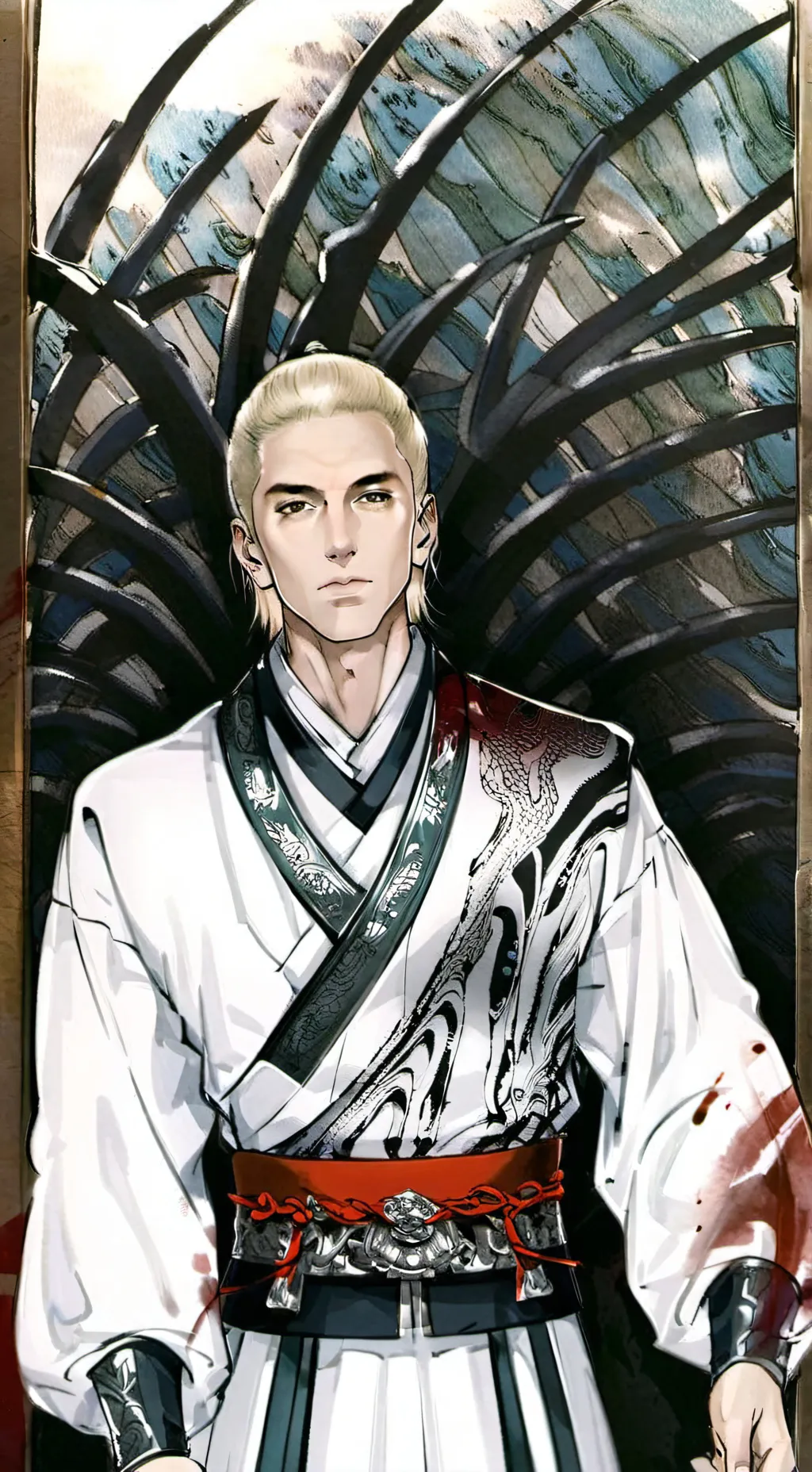 ai character: Muzan background