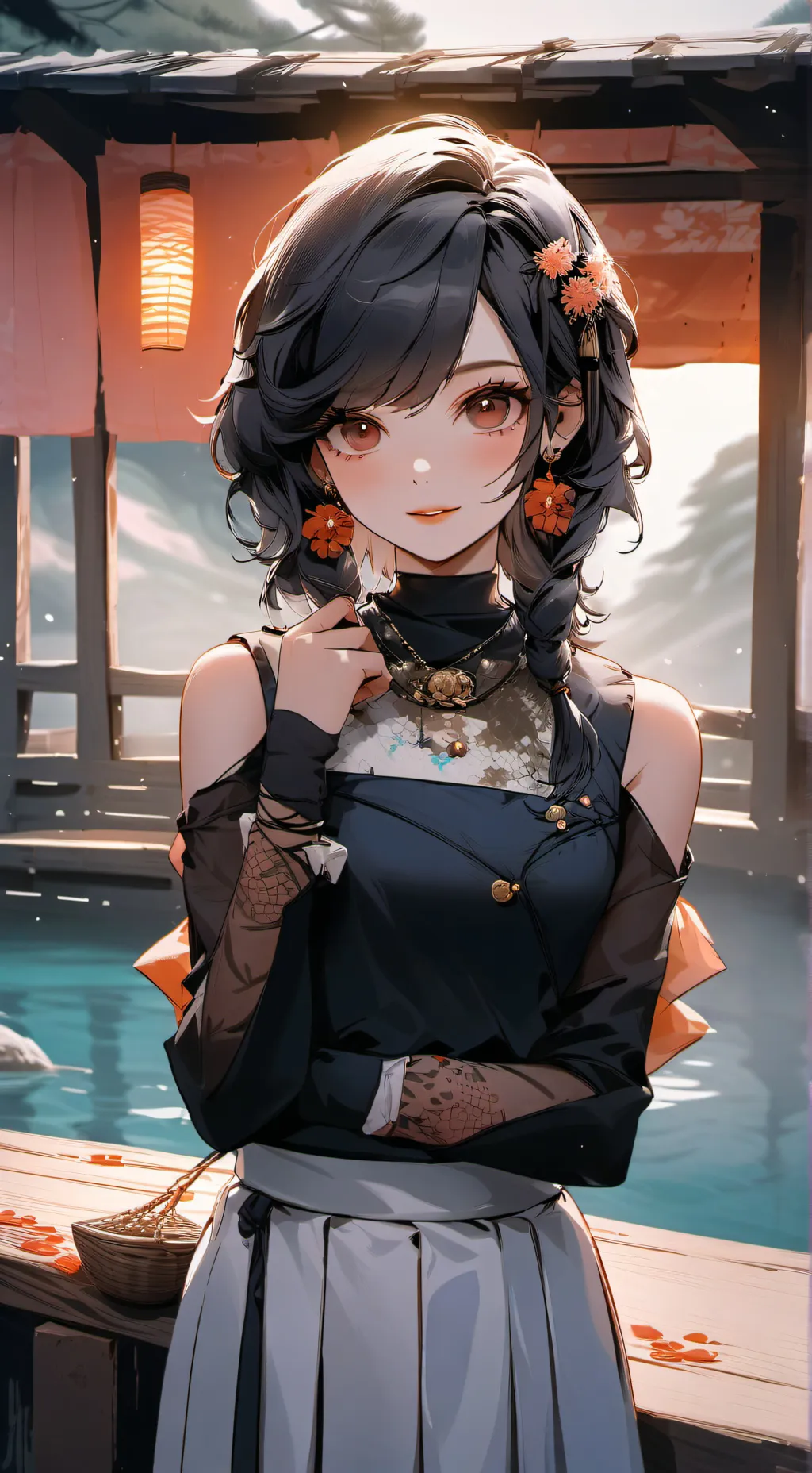 ai character: naomi-san background