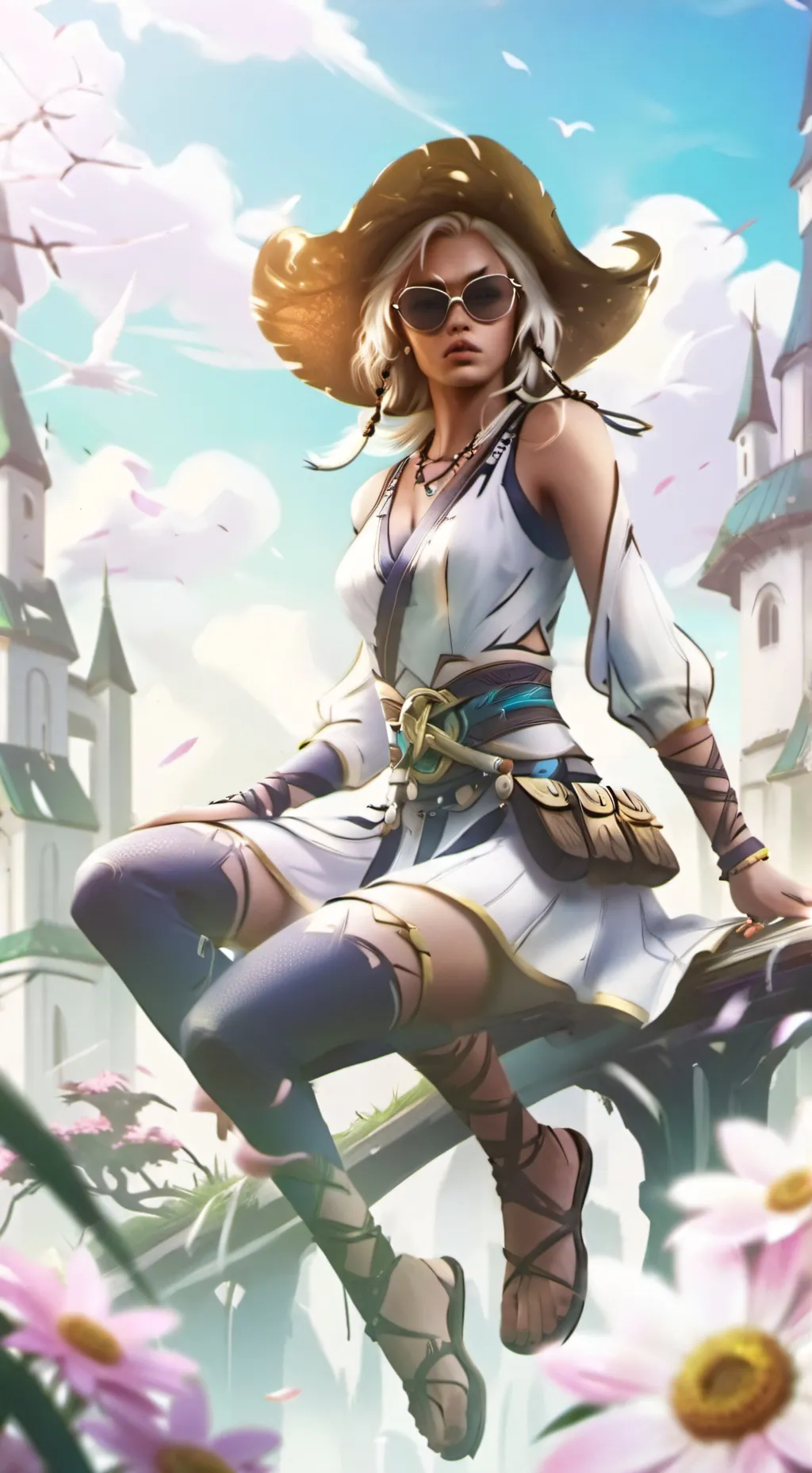 ai character: bella background